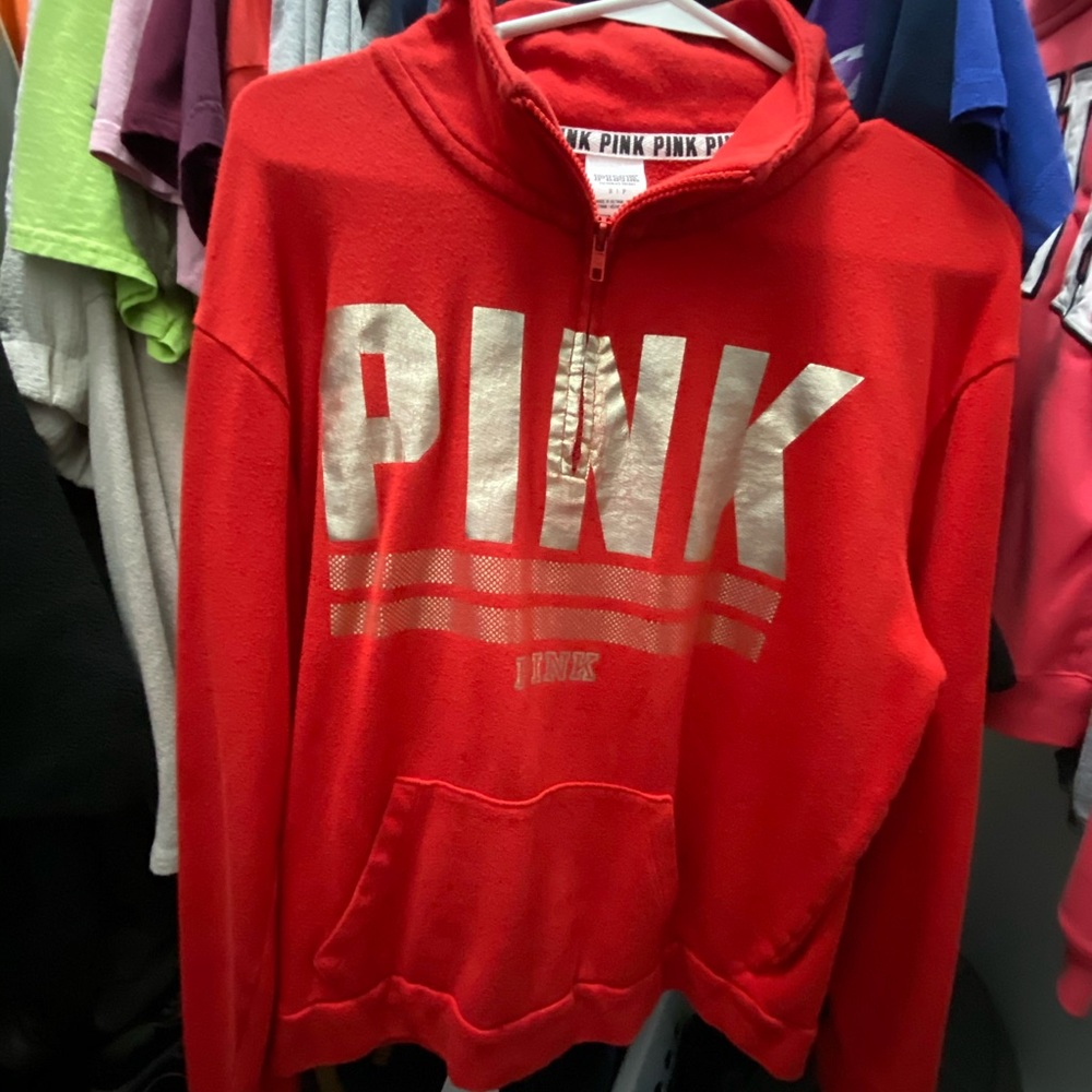 Pink pullover